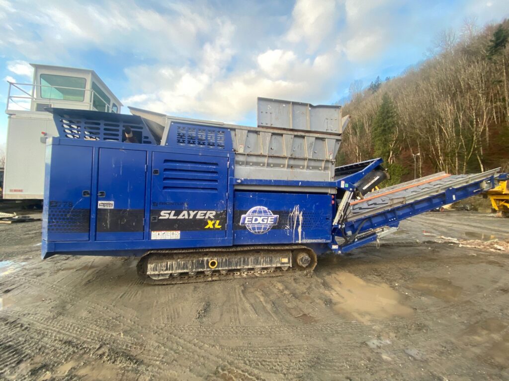 Used Edge Slayer XL slow-speed shredder for sale