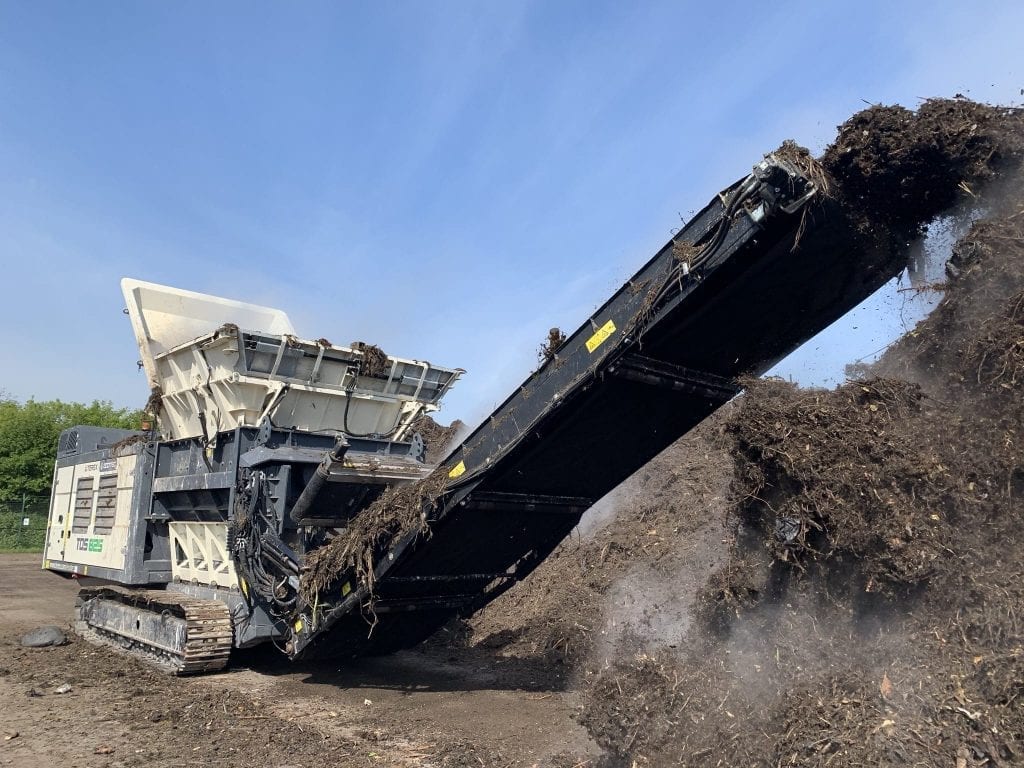 Terex Ecotec TDS 825 slow speed shredder