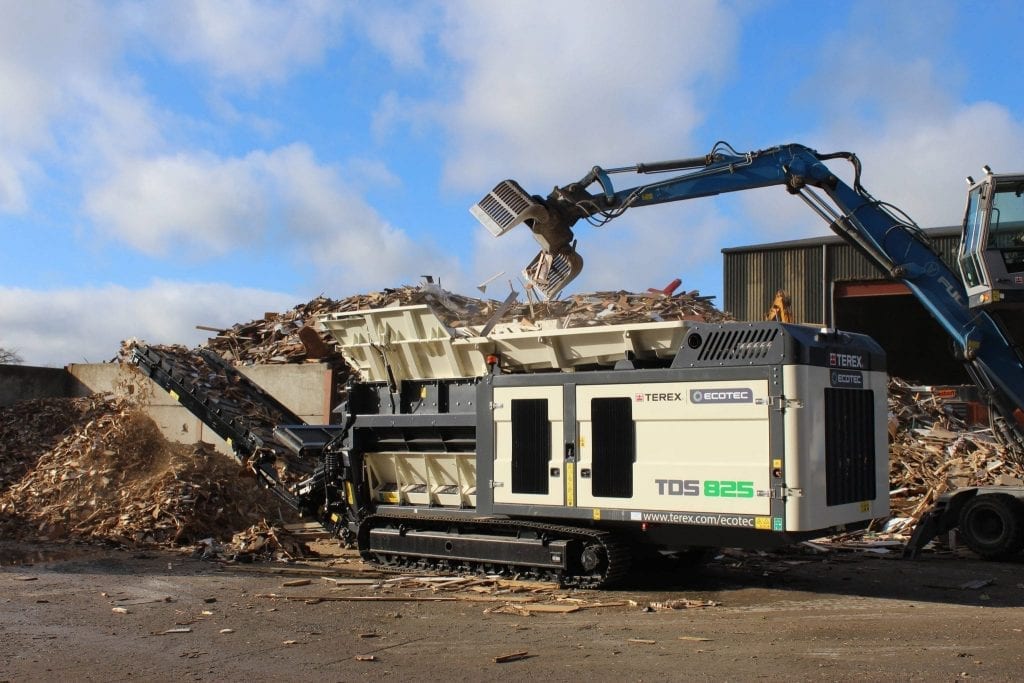 Ecotec TDS 825 slow speed shredder