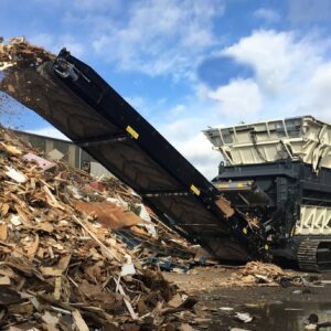 Terex Ecotec TDS 825 slow speed shredder