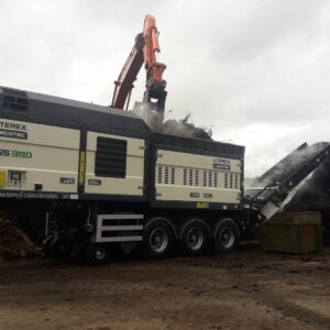 Terex Ecotec TSS 390 slow-speed shredder