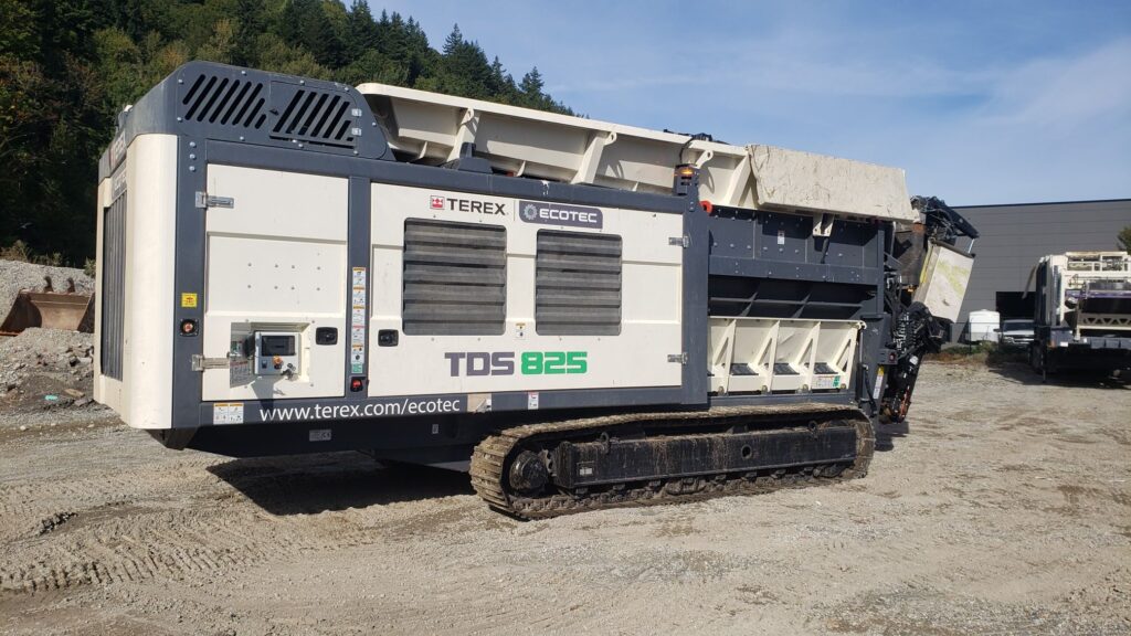 Ecotec TDS 835 slow speed shredder for sale