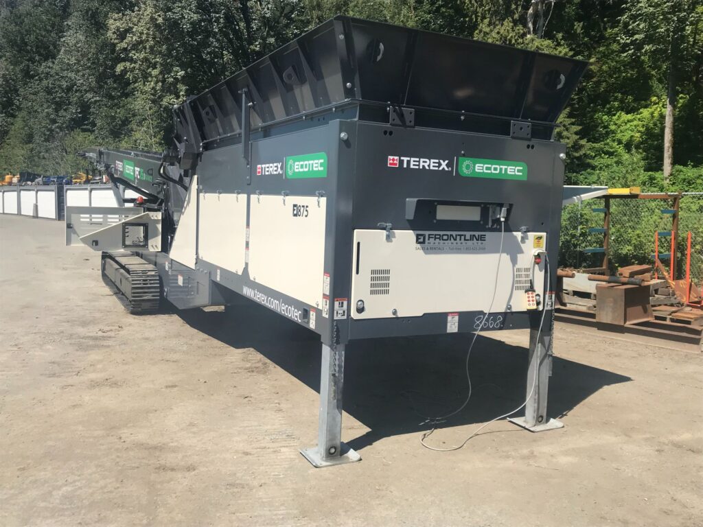 Ecotec TFC 75 Organics feeder stacker for sale