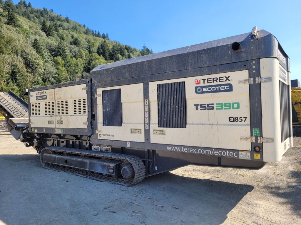 Terex Ecotec TSS 390T Slow Speed Shredder