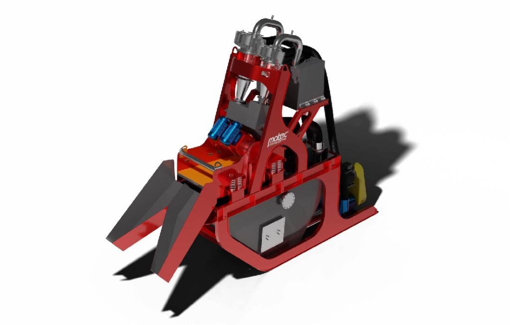 Matec Sandtec dewatering screen for fines recovery.