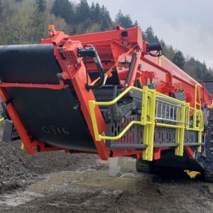 Sandvik QA411 screen plant.