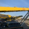 Keestrack S5 stacking conveyor.