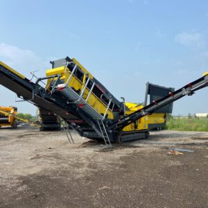 Keestrack C4 classifying screening plant.