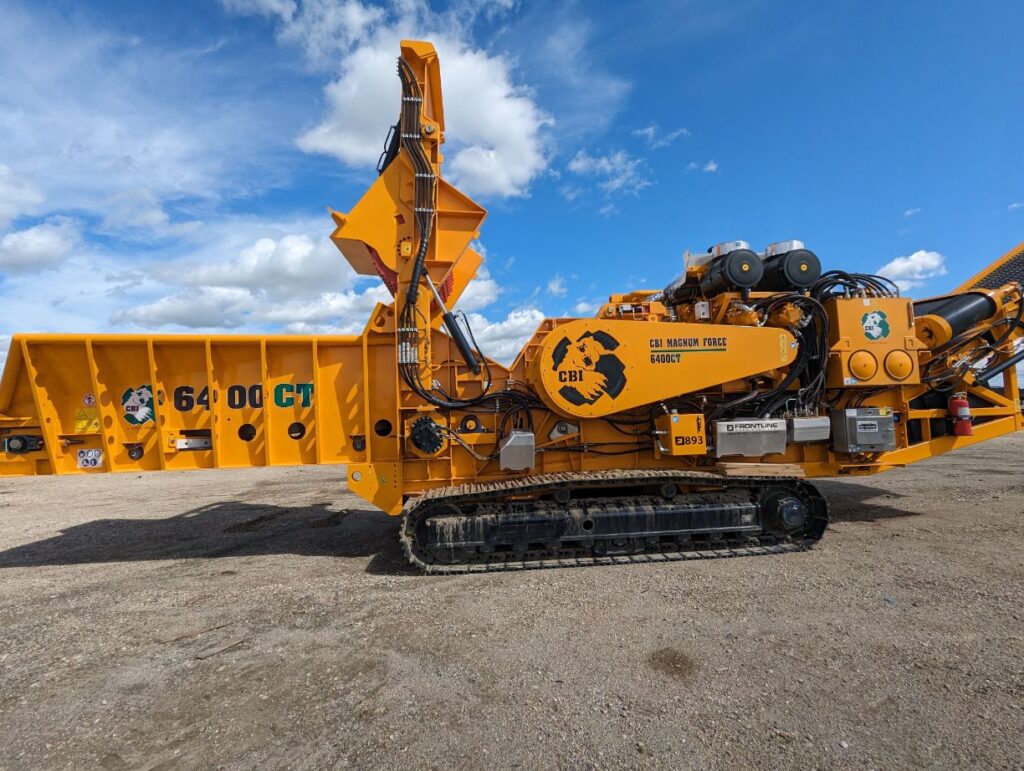 CBI 6400ct horizontal grinder.