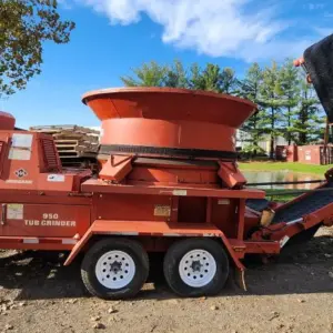 Morbark tub grinder.