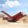 Sandvik QA335 mobile Double screen plant.